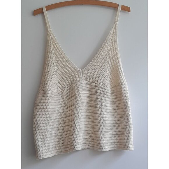 New 2 Pc Hippie 60s Style Textured Halter Sweater And Cardigan Size 14W/16W - Picture 8 of 9